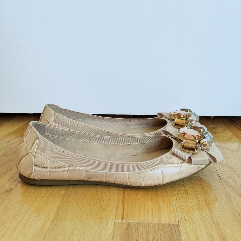 Kate Spade Jeweled Flat